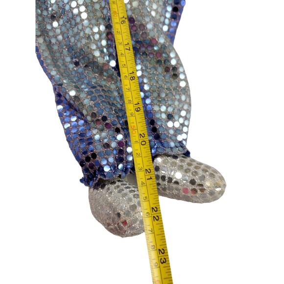 VTG Porcelain Cloth Clown Marionette 22" On Swing Face Halloween Puppet READ - Picture 10 of 10